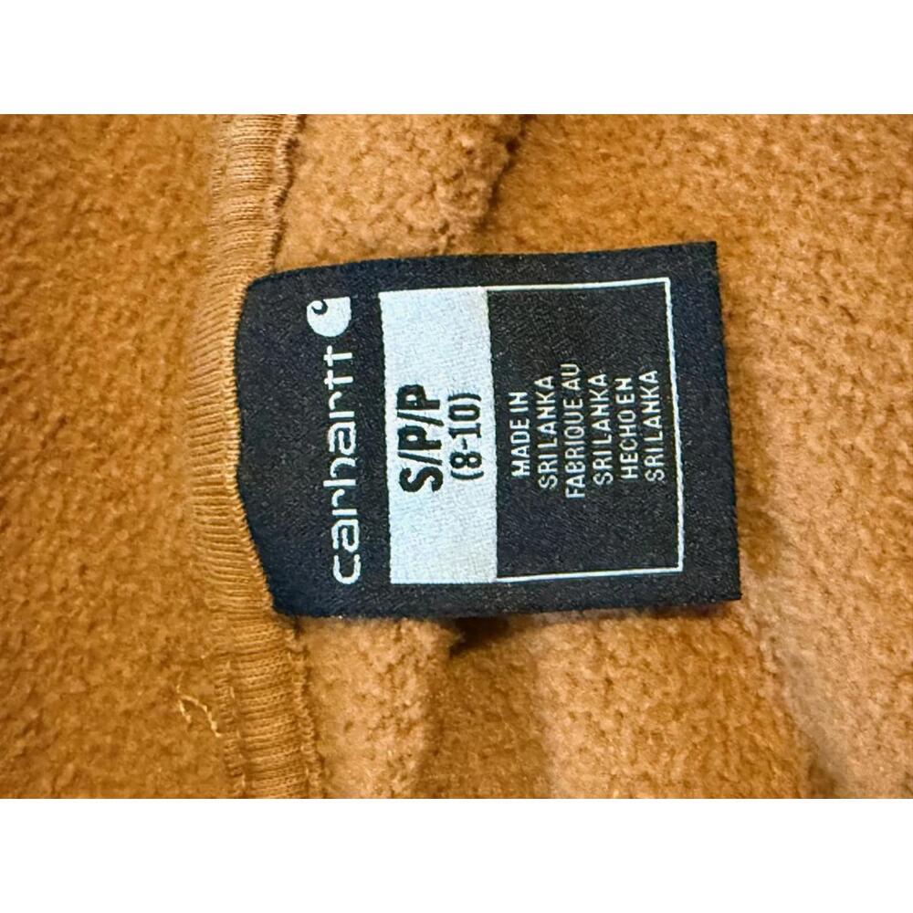 Carhartt Kids' Brown Pullover Hoodie Size Small - Picture 4 of 4